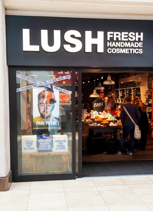 Lush storefront