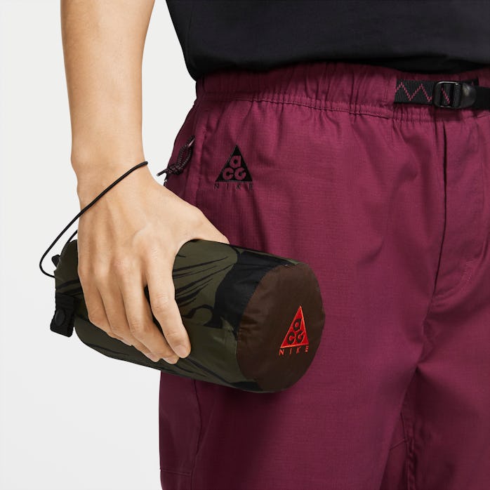 Nike ACG Mt. Fuji poncho rolled up