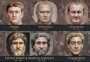 Veni Vidi Visage Machine Learning Reveals The Hot And Not Roman Emperors