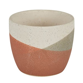 Dip Glaze Plant Pot Terracotta