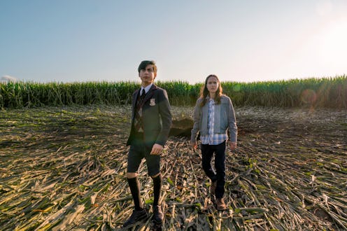 Five and Vanya in Umbrella Academy Season 2 via the Netflix press site