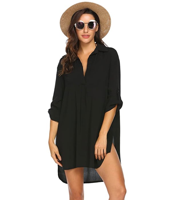 Ekouaer Women's Swimsuit Beach Cover Up