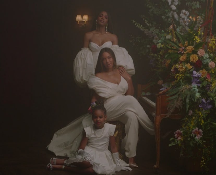 Beyonce's 8-year-old daughter, Blue Ivy, makes several appearances during 'Black Is King'. 