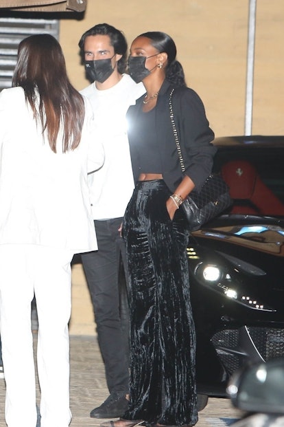 Jasmine Tookes' Chanel Bag Is The Perfect Addition To Any Summer Date Night  Outfit