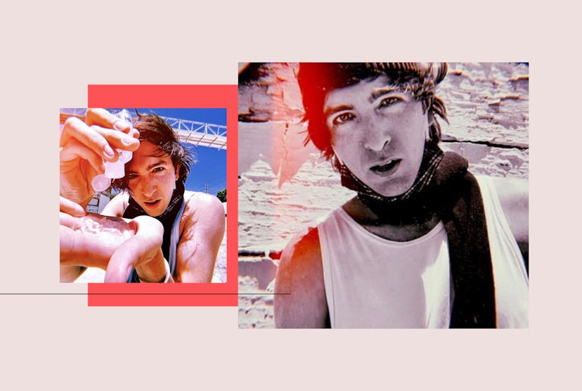 Succession star Nicholas Braun in his "Antibodies" video