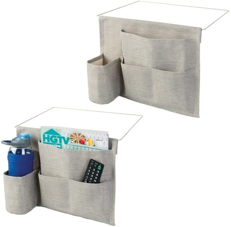 mDesign Bedside Storage Organizer