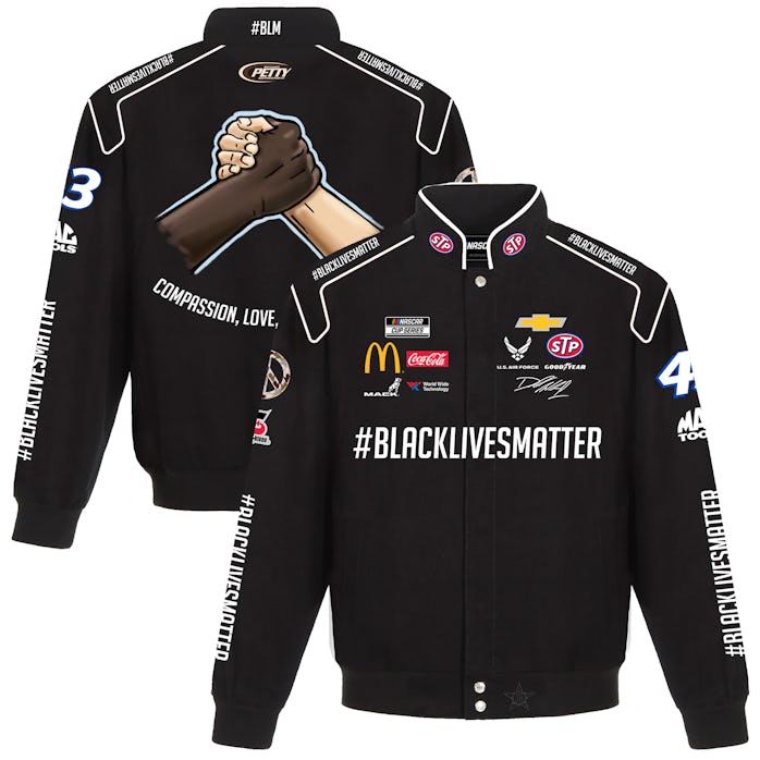 Bubba Wallace JH Design #BlackLivesMatter Uniform Jacket