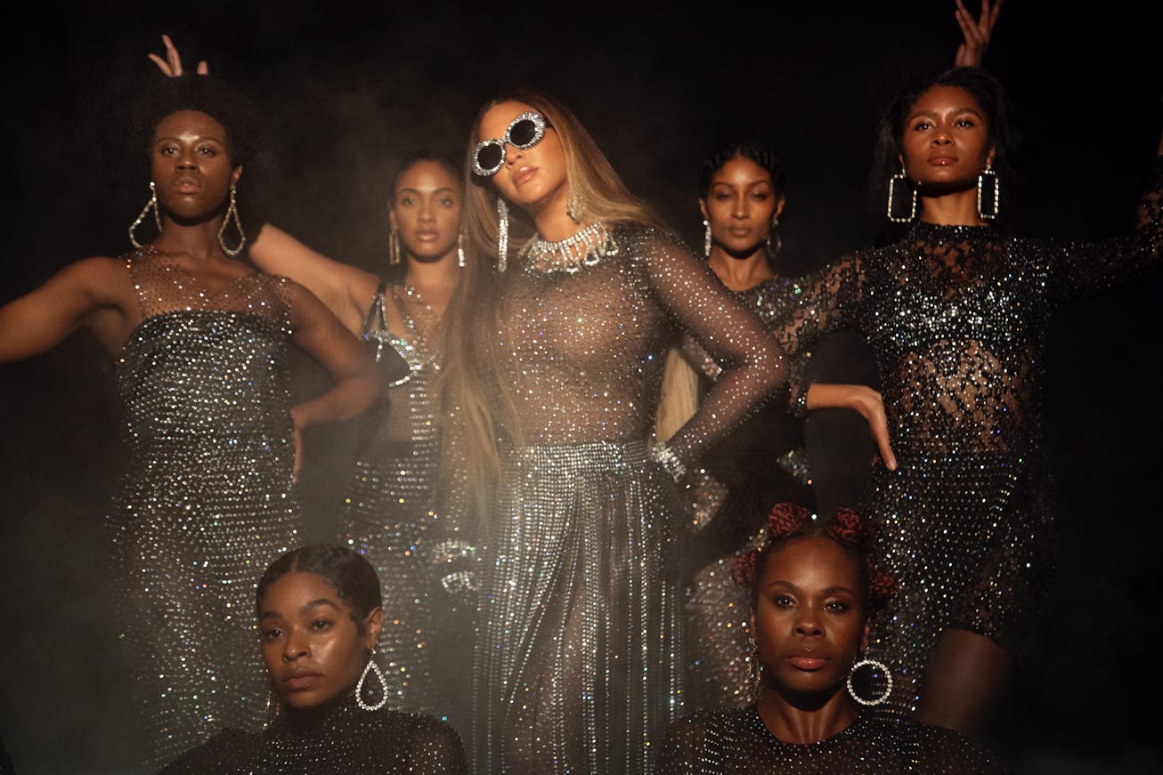 Beyoncé in “Find Your Way Back” from the visual album BLACK IS KING, on Disney+