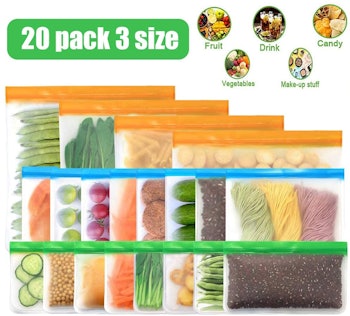 Gesentur Food Storage Bags (20-Pack)