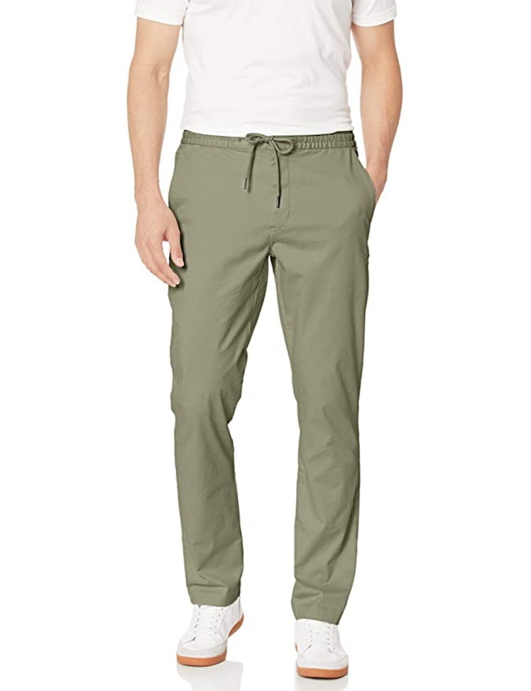 Goodthreads Athletic-Fit Washed Chino Drawstring Pants