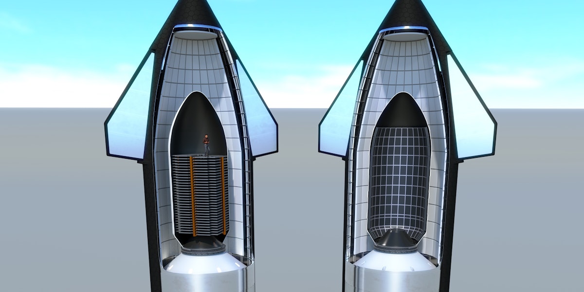Spacex Starship Incredible Falcon 9 Comparison Shows Why Fans Are Excited