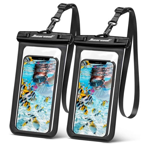 Hiearcool Universal Waterproof Phone Case (2-Pack)