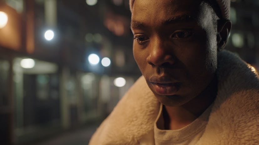 Kwame (Paapa Essiedu) on HBO's I May Destroy You