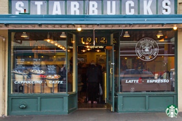 The original Starbucks is depicted in Starbucks Zoom Backgrounds round-up.