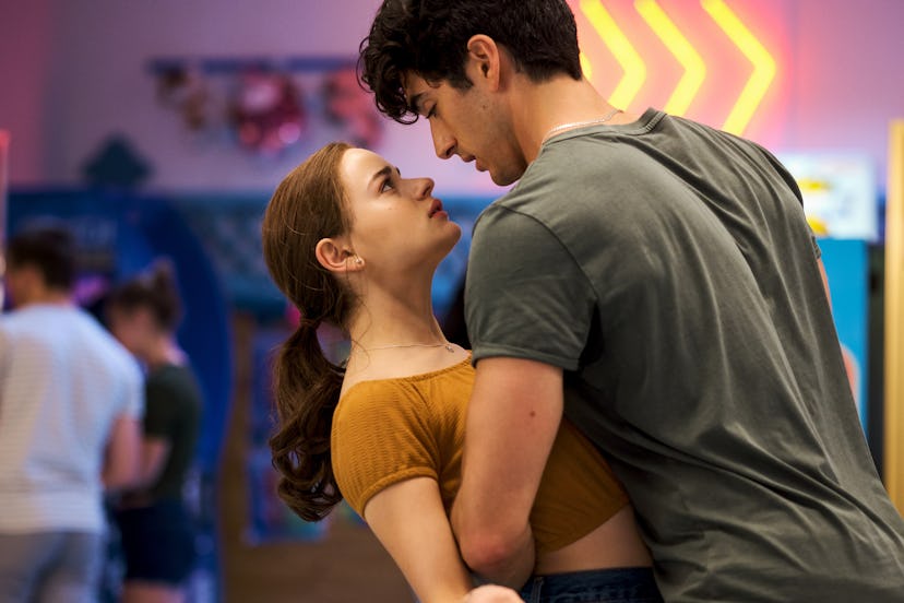 Joey King and Taylor Perez in 'The Kissing Booth 2' (via Netflix press site)
