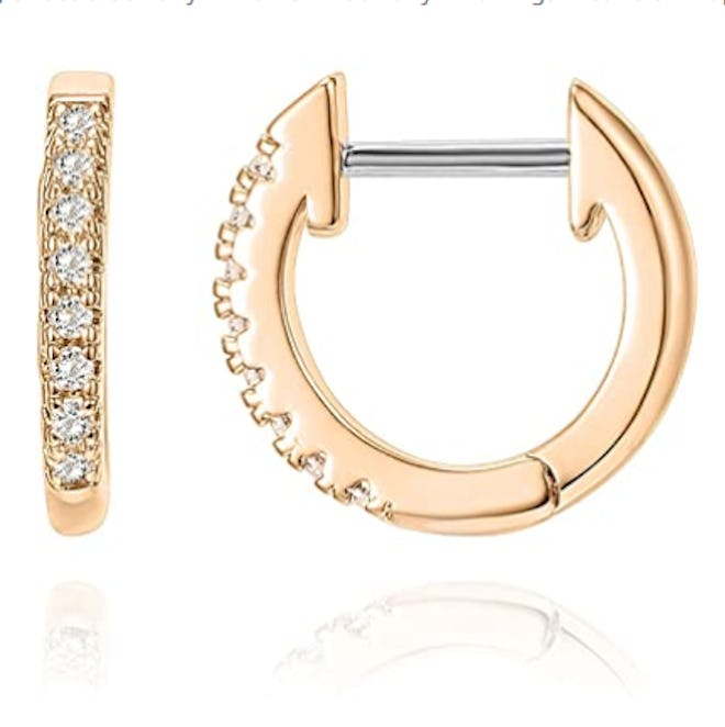 PAVOI 14K Gold Cuff Earrings