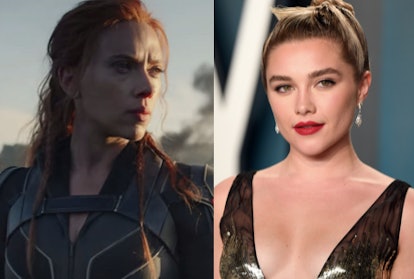 Scarlett Johansson in 'Black Widow' and Florence Pugh