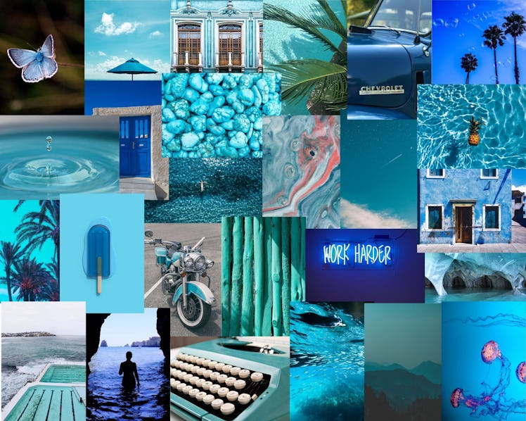 Collage Kit Blue