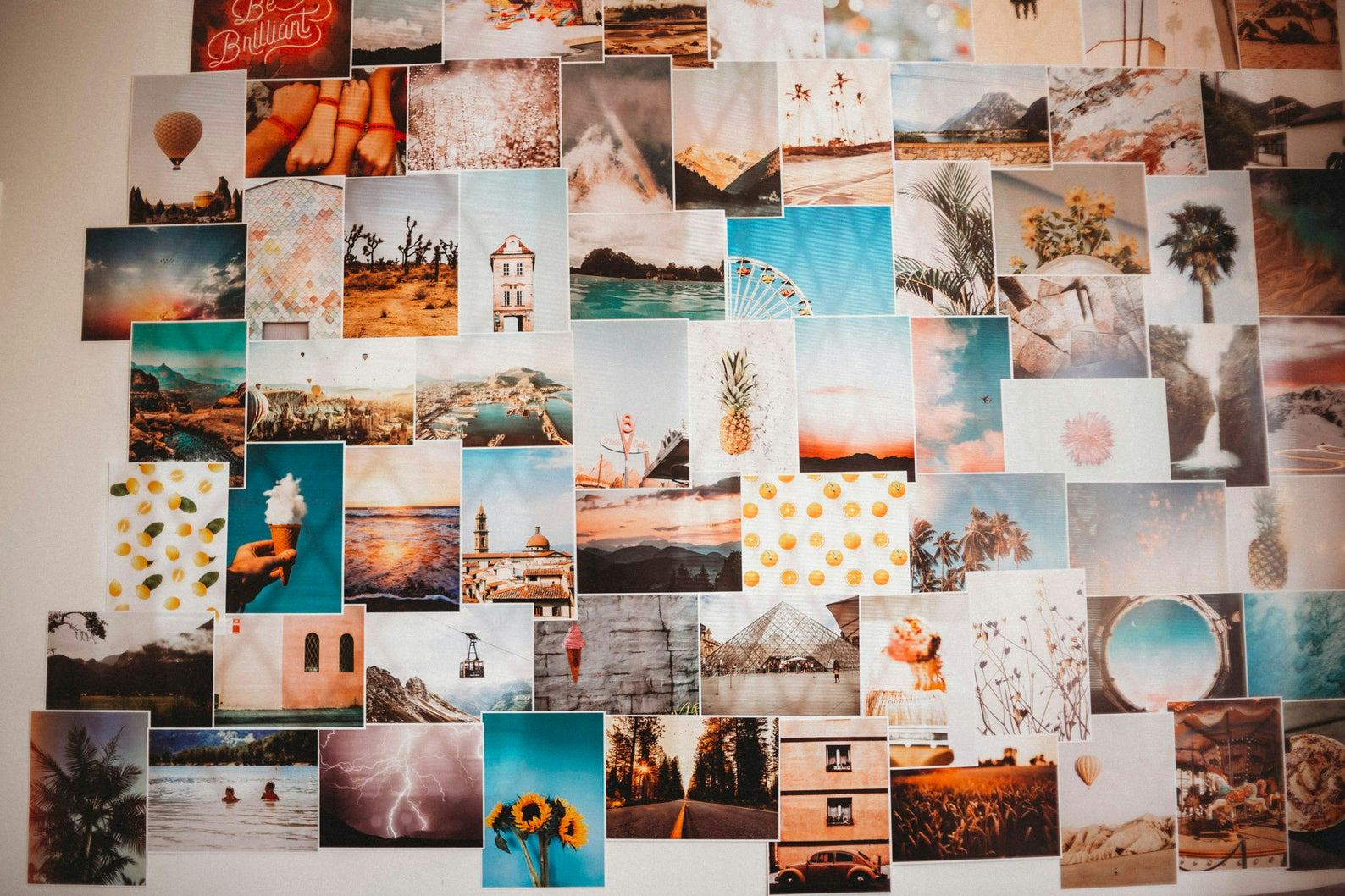 These Summer Wall Collage Kits On Etsy Will Give Your Room A Fun