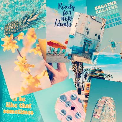 These Summer Wall Collage Kits On Etsy Will Give Your Room A Fun Update Sparkling with lively effervescence, and only a few clicks away. these summer wall collage kits on etsy