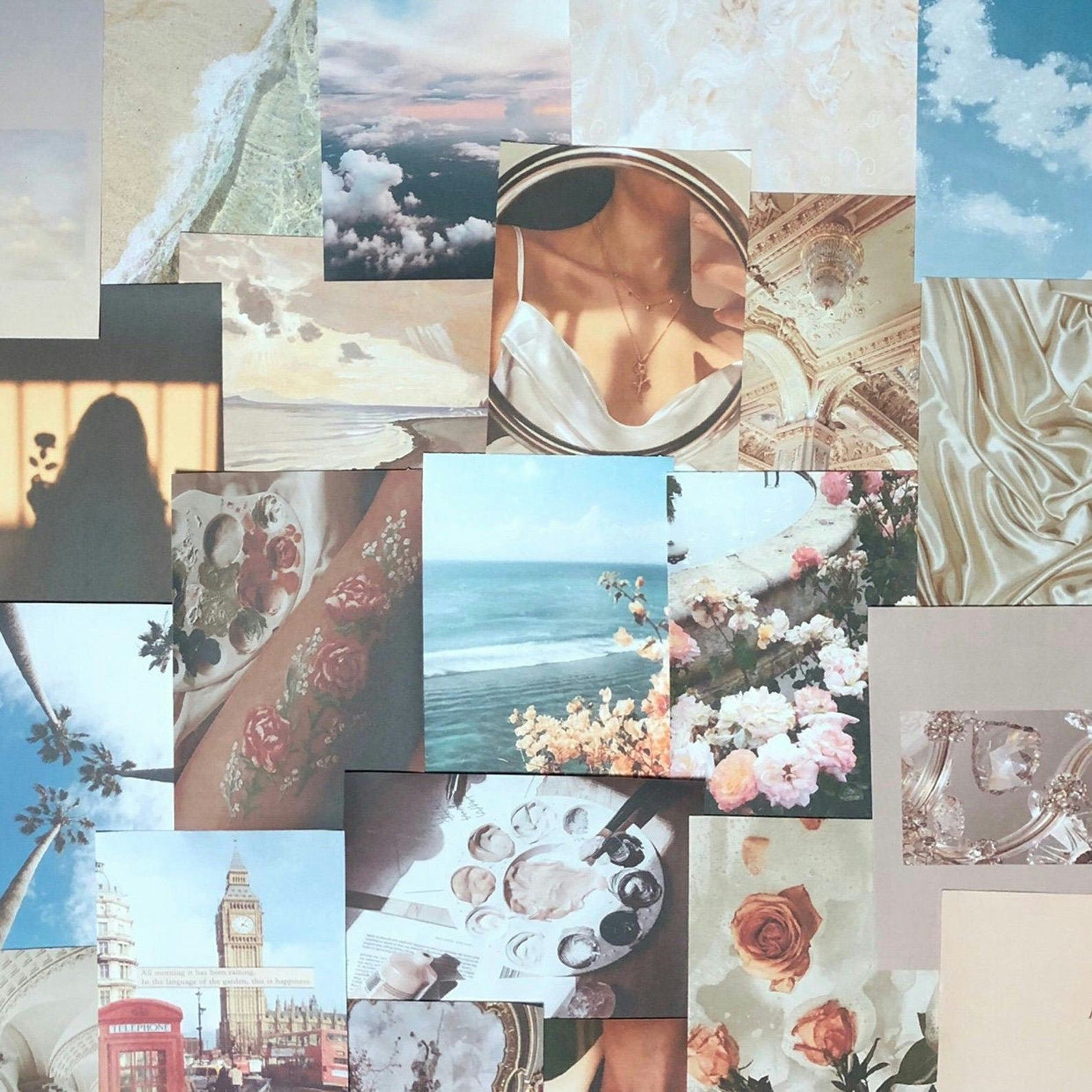 These Summer Wall Collage Kits On Etsy Will Give Your Room A Fun Update