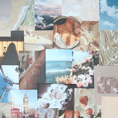 These Summer Wall Collage Kits On Etsy Will Give Your Room A Fun Update