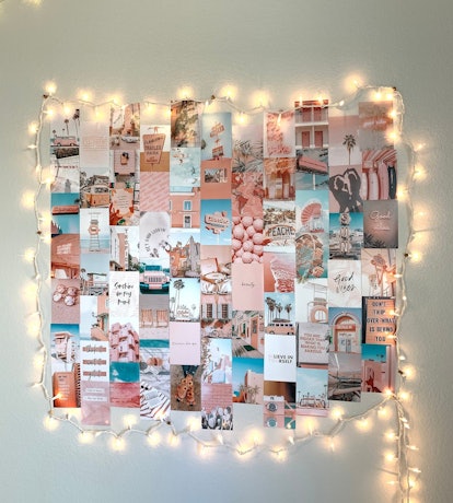 These Summer Wall Collage Kits On Etsy Will Give Your Room A Fun Update