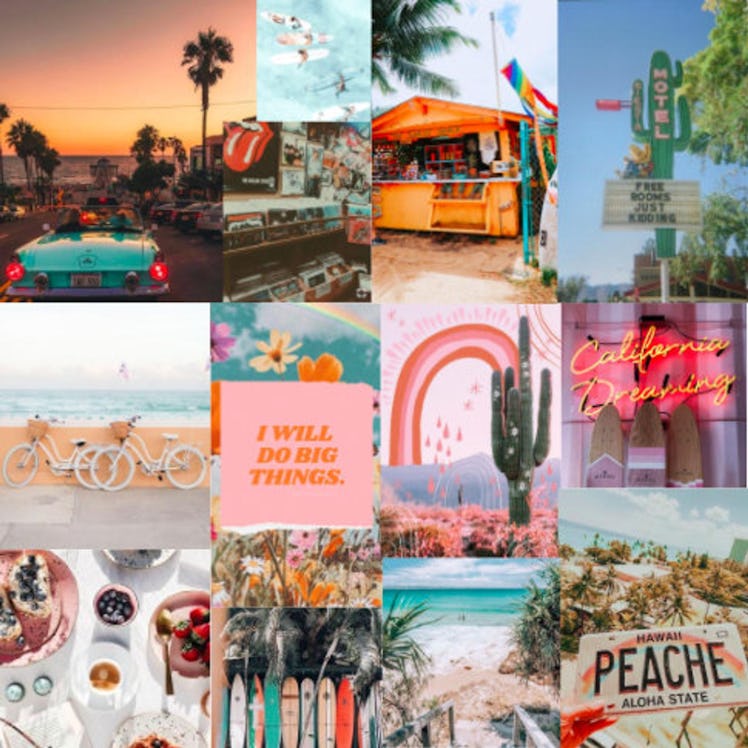 196 Prints - Summer Vibe Collage Kit