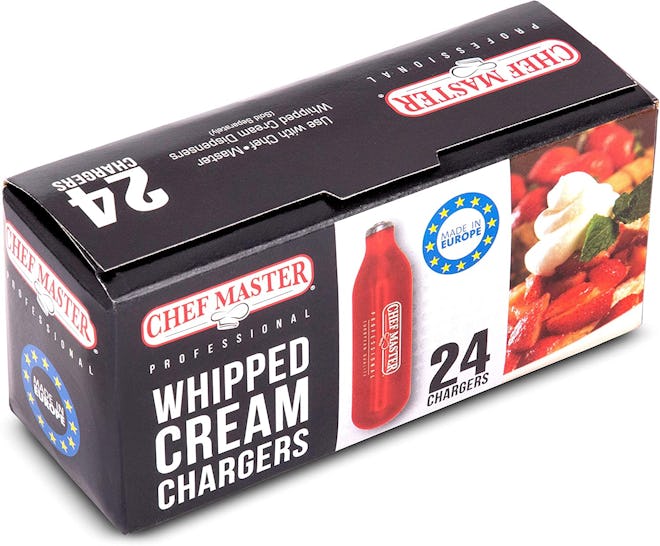 Chef-Master Whipped Cream Chargers (24-Pack)