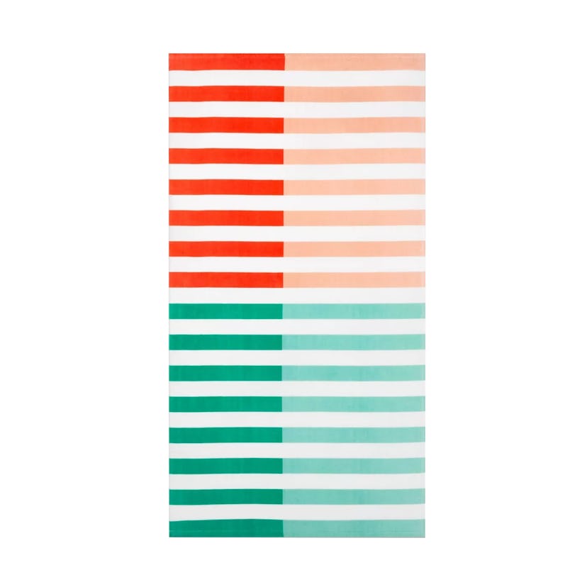 Sun Squad Duo Striped Warm Beach Towel