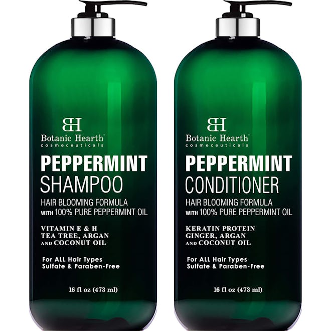 Botanic Hearth Peppermint Shampoo and Conditioner Set