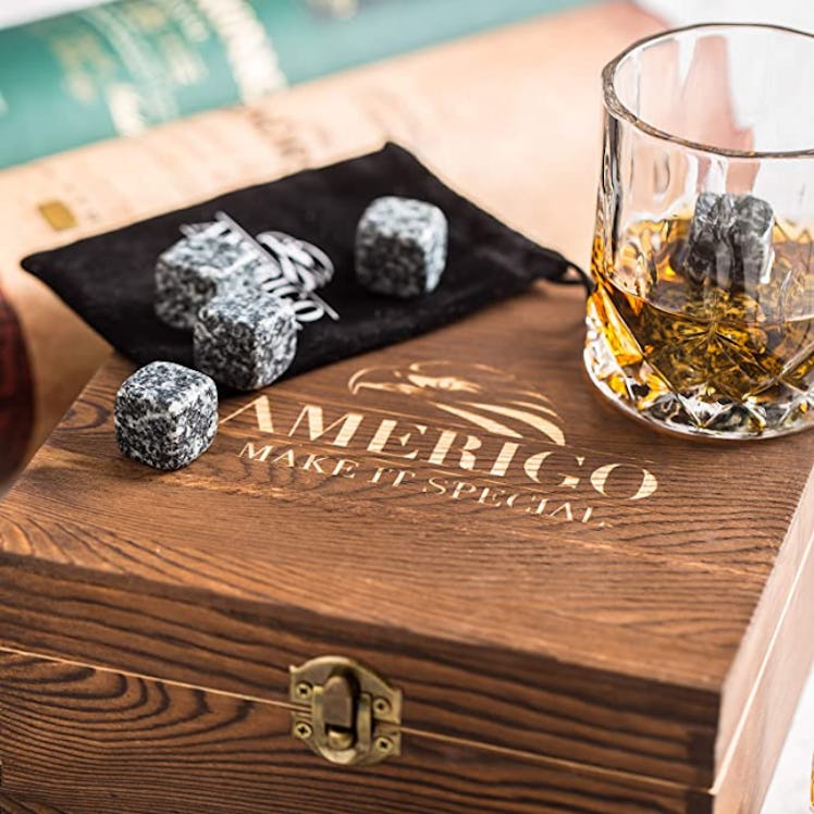 Amerigo Whiskey Stones Gift Set