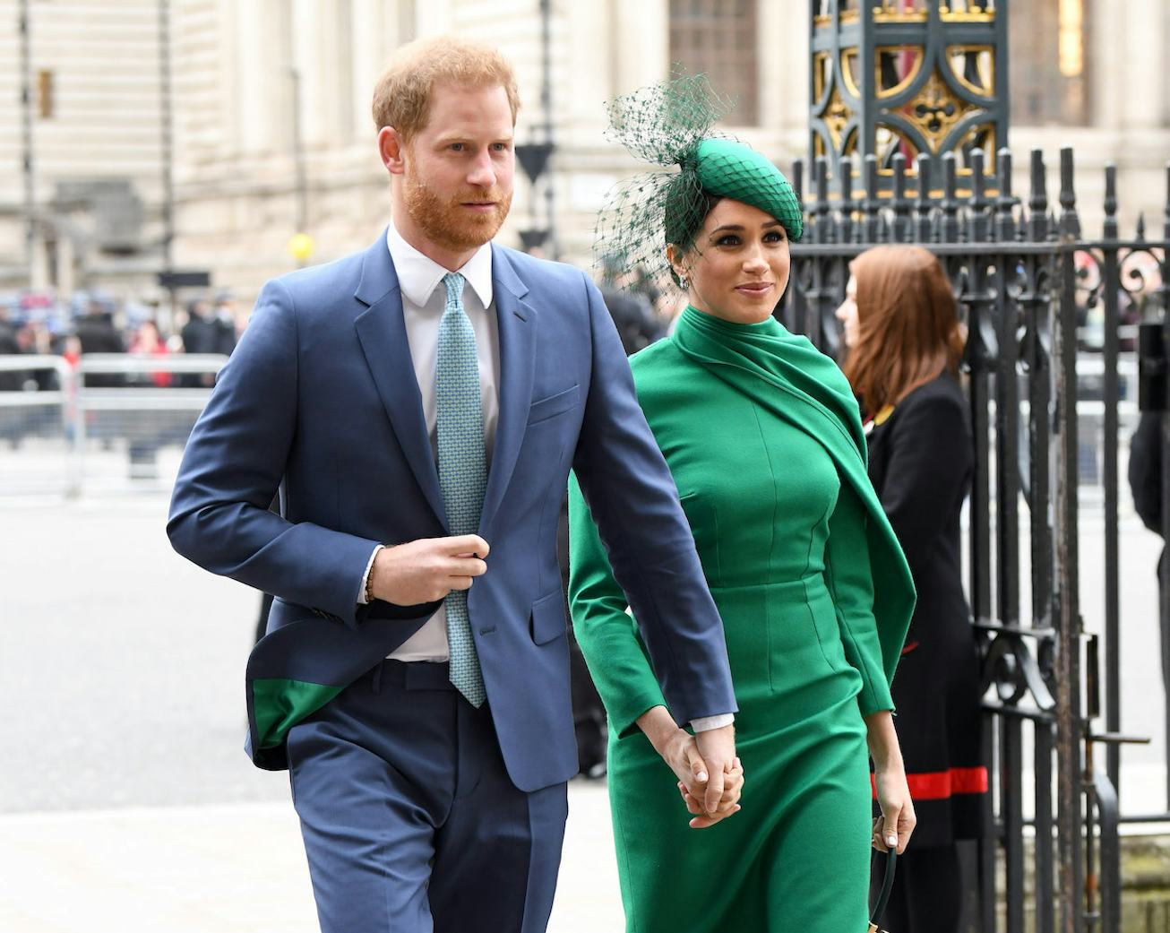 Prince Harry, Duke of Sussex and Meghan, Duchess of Sussex attend the Commonwealth Day Service 2020 ...