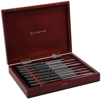 Wusthof Stainless-Steel Steak Knife Set with Wooden Gift Box (Set of 8)