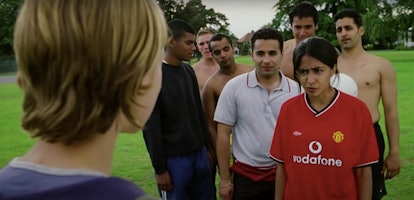 Parminder Nagra in 'Bend It Like Beckham,' one of the many early 2000s movies about teen girls.
