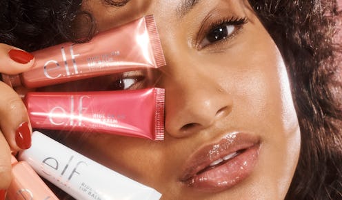 e.l.f. Cosmetics' new Ride or Die Lip Balm with model.