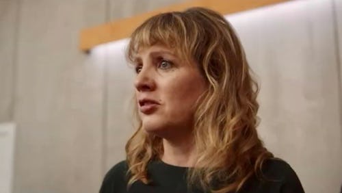 Maaike Cafmeyer as Frie Palmers in 'The Twelve' ('De Twaalf')