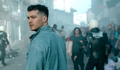 Çağatay Ulusoy as Hakan Demir in 'The Protector' via Netflix's press site