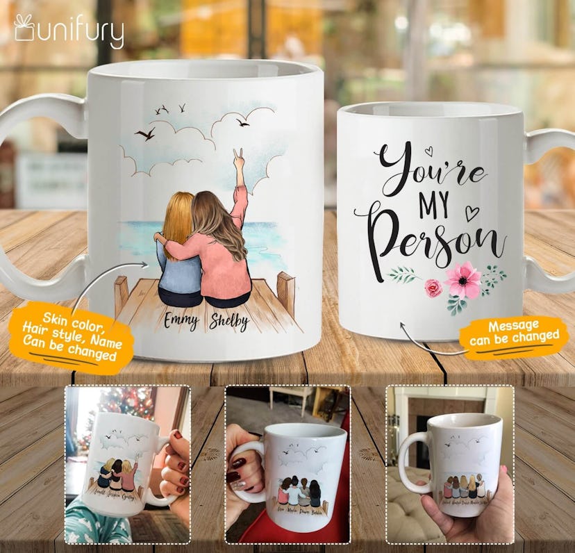 personalized best friends mug