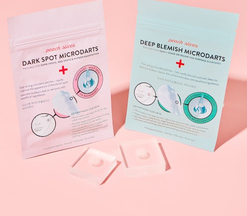 Peach Slices just launched two new Microdart patches to target pimples and hyperpigmentation.