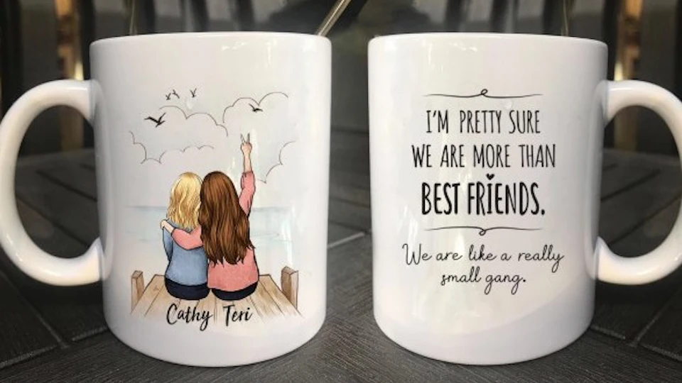 This Personalized Best Friends Mug Is The Sweetest Way To Sip Your Coffee this-personalized-best-friends-mug-is-the-sweetest-way-to-sip-your-coffee