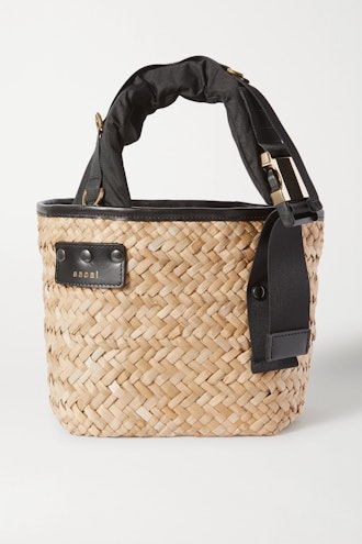 Shell Straw Tote