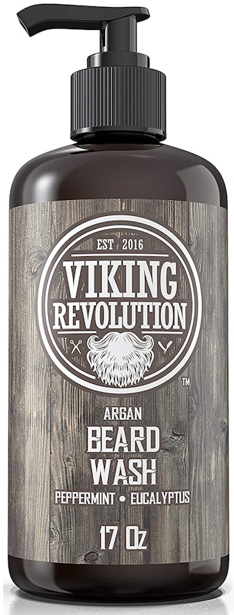 Viking Revolution Beard Wash Shampoo With Argan & Jojoba Oils 
