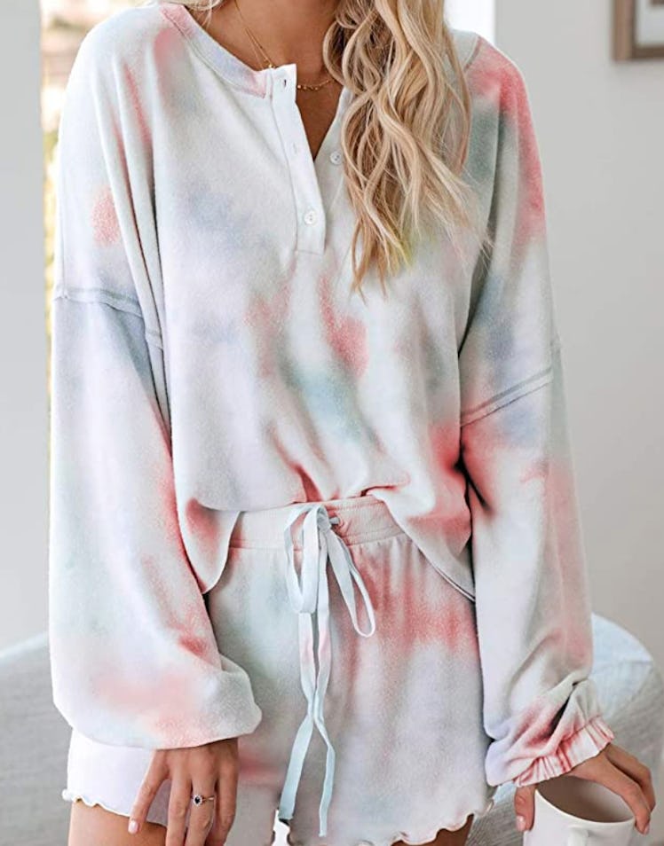 BTFBM Tie Dye PJ Set