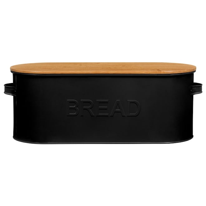 Russell Hobbs Oval Bread Bin - Black