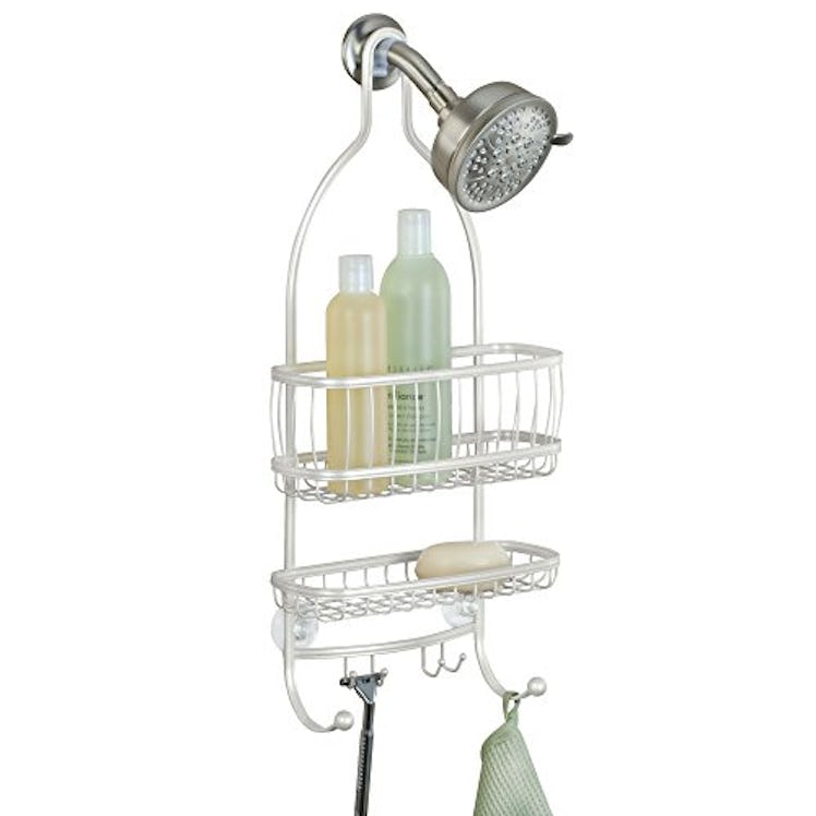 iDesign York Metal Wire Hanging Shower Caddy