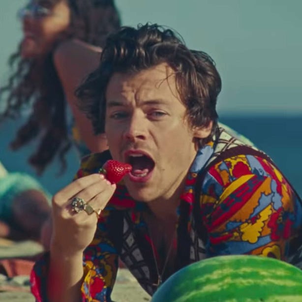 The Best Lines From Harry Styles' Calm Sleep Story