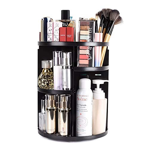 	 sanipoe 360 Rotating Makeup Organizer