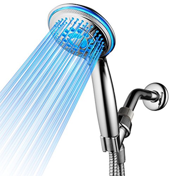 DreamSpa Color Changing 5-Setting LED Handheld Shower-Head