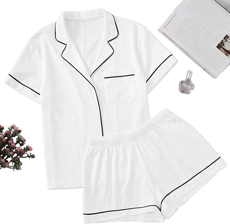 Floerns Two Piece Pajama Set